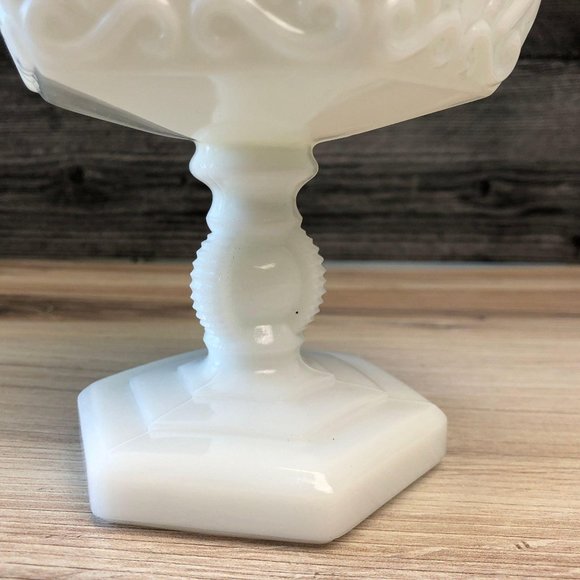 Imperial Glass Atterbury Scroll Footed Candy Dish - Picture 3 of 10